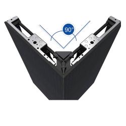 LED Cabinet,  UpadIII 2,6mm, 50x50cm, VT-A, CORNER RIGHT