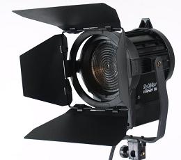 Fresnel HMI 200W, Compact Black