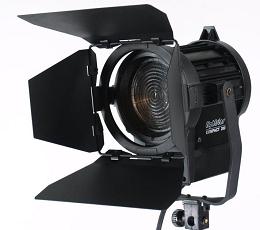 Fresnel HMI   200W, Compact Black