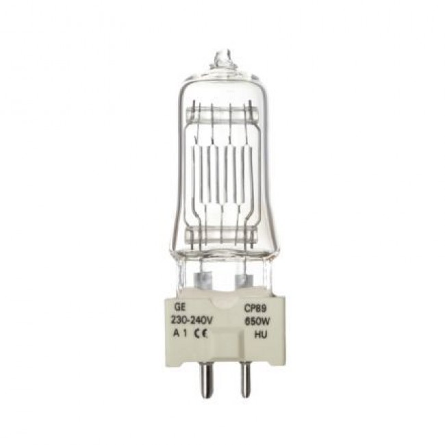 Bulb CP89, 650W, 230-240V, GE