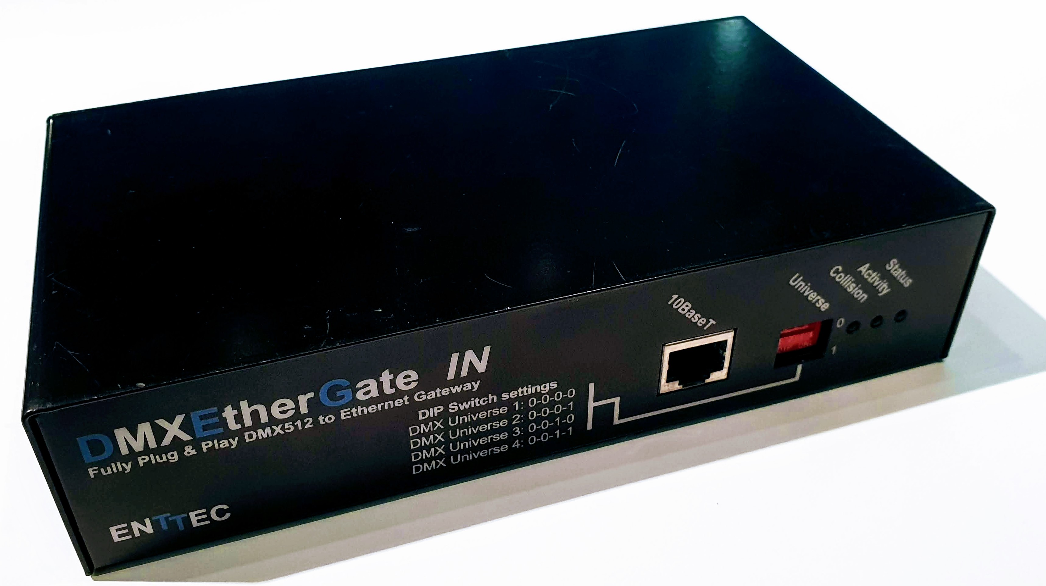 DMXEtherGate IN, Enttec, RJ45, DMX5