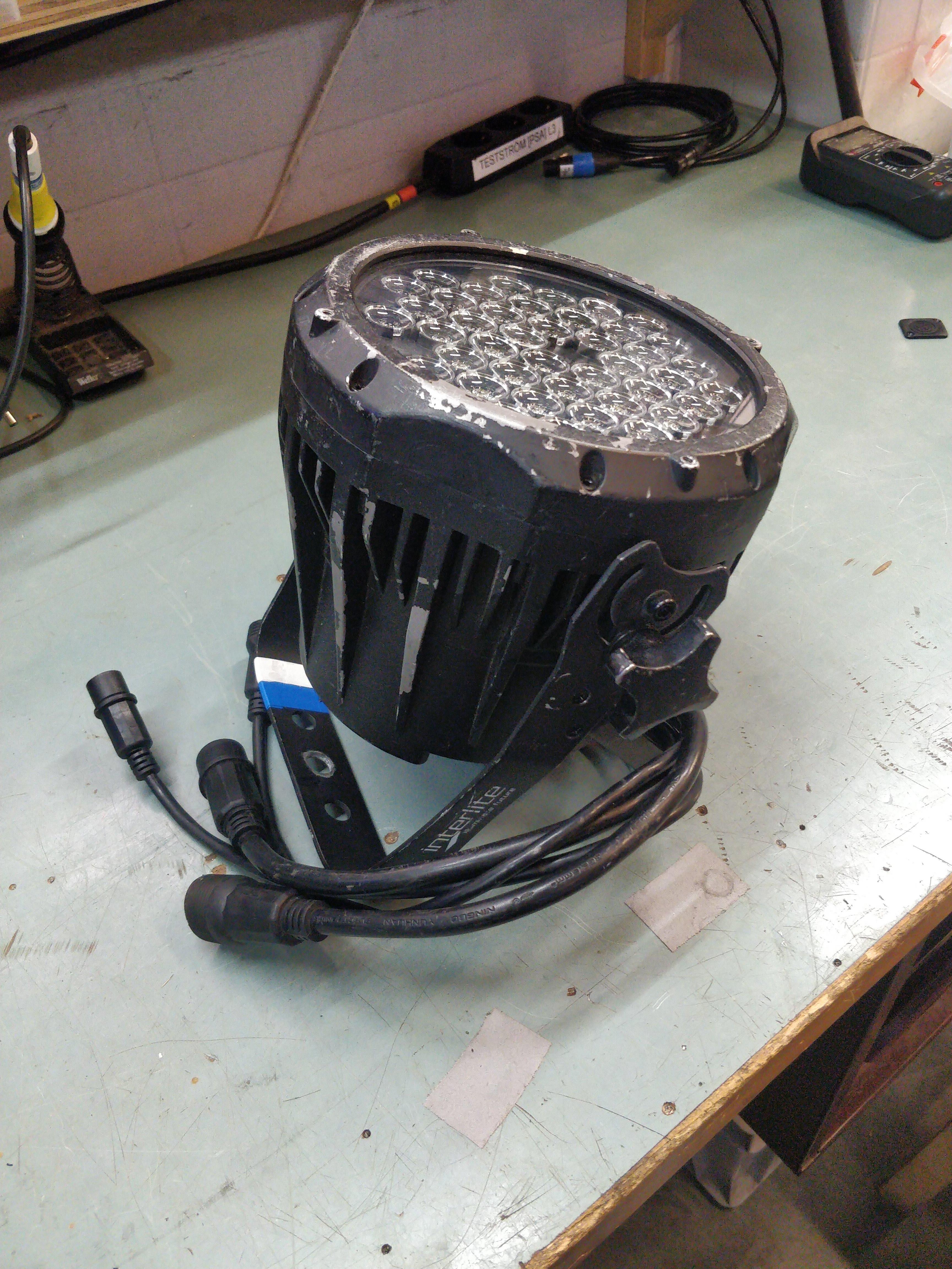 Par LED Lido 15dgr, WW/CW, IP67, DMX3, Floor