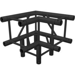 Truss FD34 3-way Corner, 90 dgr down, Global Black