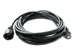 Schuko Cable 10 A 10 m,    1-way Marked Red, REV