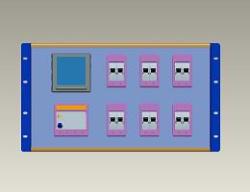 PDU 32 A - 6x32A 1ph, LAN