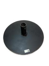 Tax, Stand, Round plate for 50mm pipe "Tank trap"