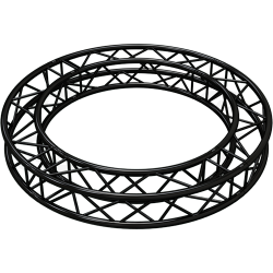 zOLD - Trusscircle  3 m dia, Milos FD34, BLACK, 90dgr (4c=O)