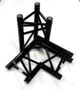 Truss Milos FD33 3-vägs 90+down Left (Apex down) Black