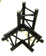 Truss Milos FD33 3-vägs 90+down Right (Apex down) Black