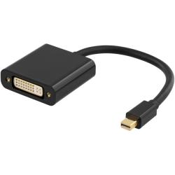 Adaptor, MiniDisplayPort -> DVI-D female